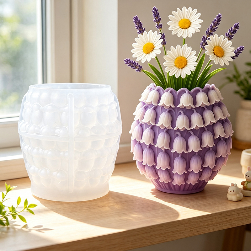 3D Printing Pot - قالب سيليكون ثلاثي الأبعاد على شكل