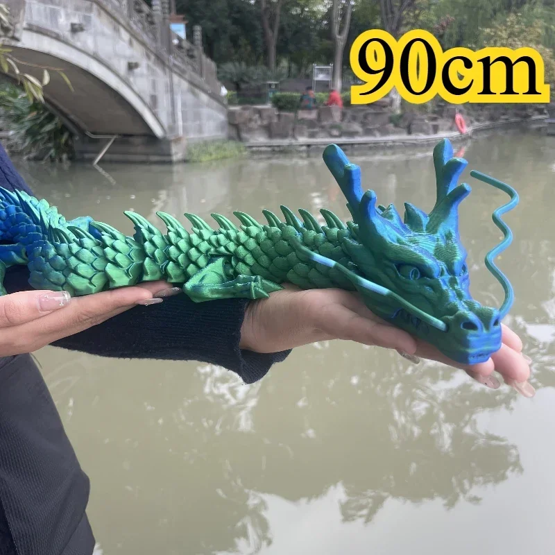 تمثال تنين صيني ثلاثي الأبعاد  - مراجعة 3D Printing Pot وسعره