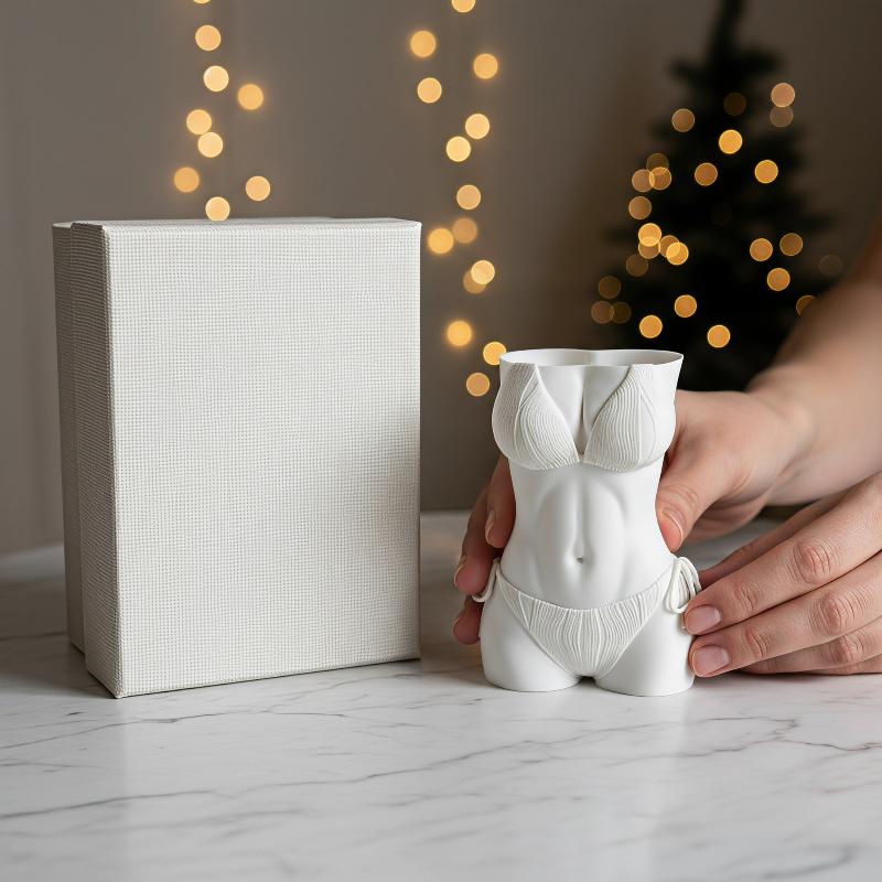 حامل أقلام جديد على شكل جسم بي - مراجعة 3D Printing Pot وسعره