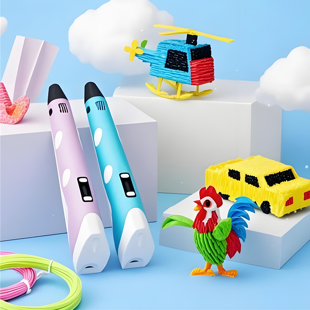 قلم ثلاثي الأبعاد مع شاشة LCD  - مراجعة 3D Printing Website وسعره