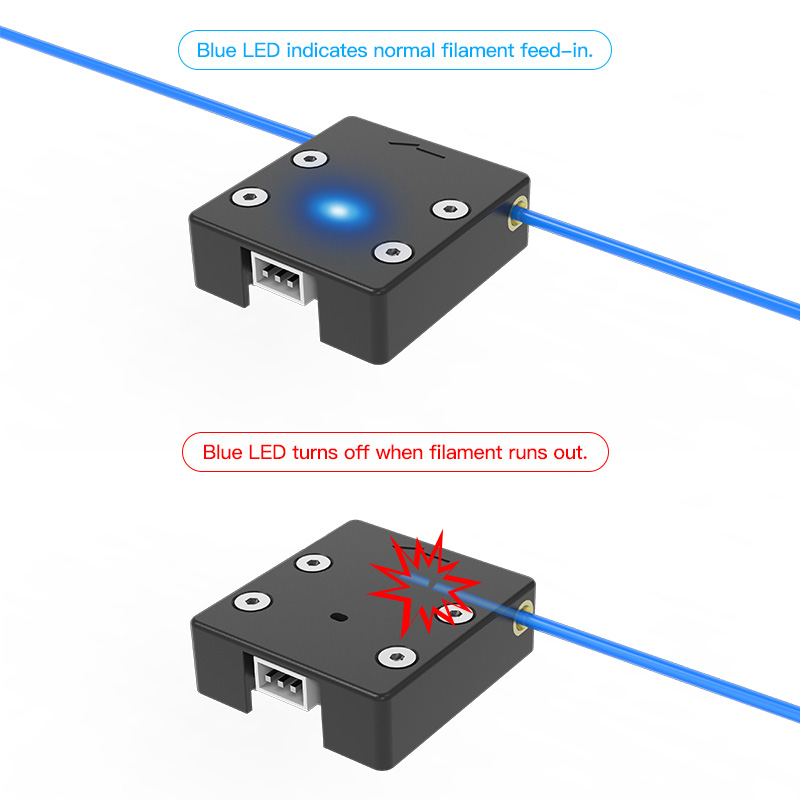 مستشعر نفاد الفتيل من Creality - مراجعة Ender 3 Upgrade Kit وسعره