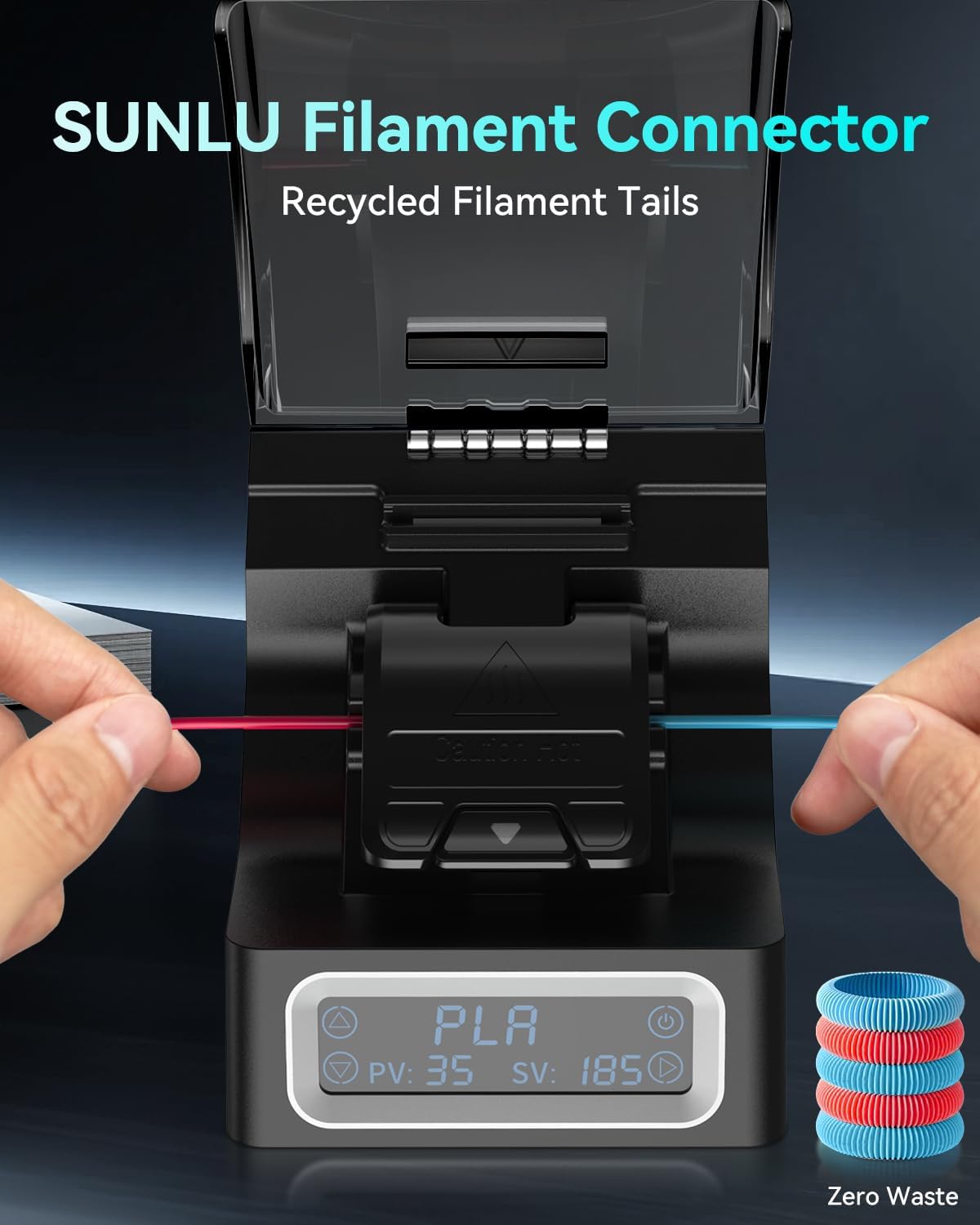 موصل خيوط SUNLU FC01 سريع التس - مراجعة Carbon Fiber Filament وسعره