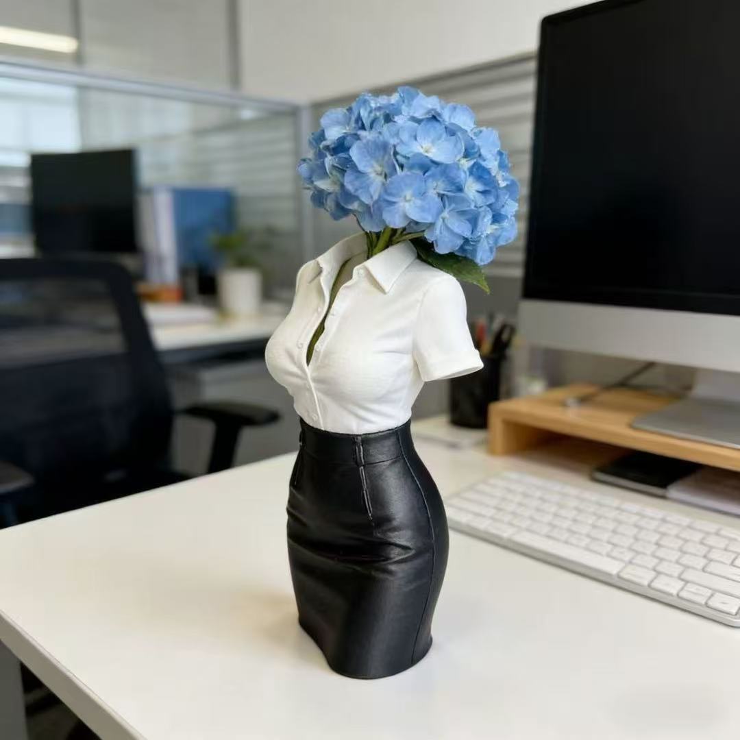 مزهرية على شكل تمثال نصفي لسيد - مراجعة 3D Printing Pot وسعره