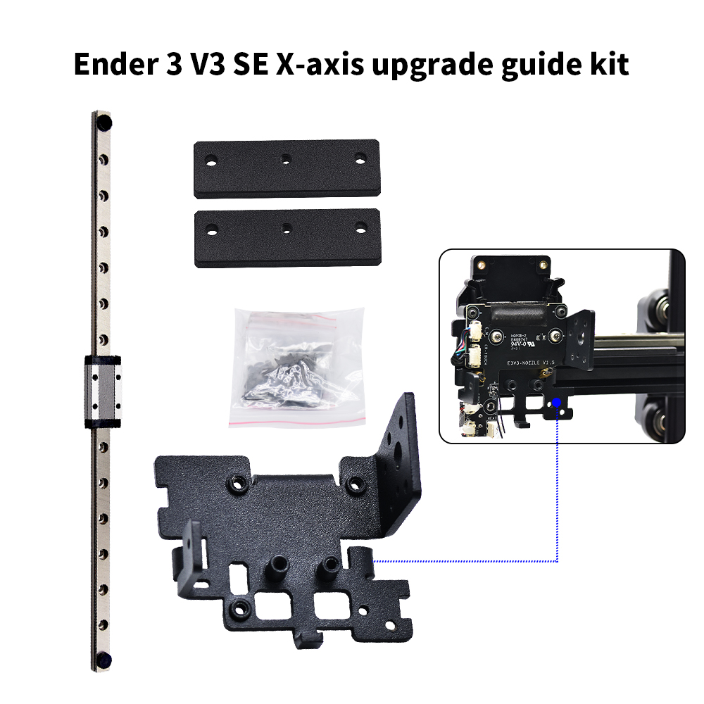 طقم توجيه خطي مزدوج لمحور Y لط - مراجعة Ender 3 Upgrade Kit وسعره