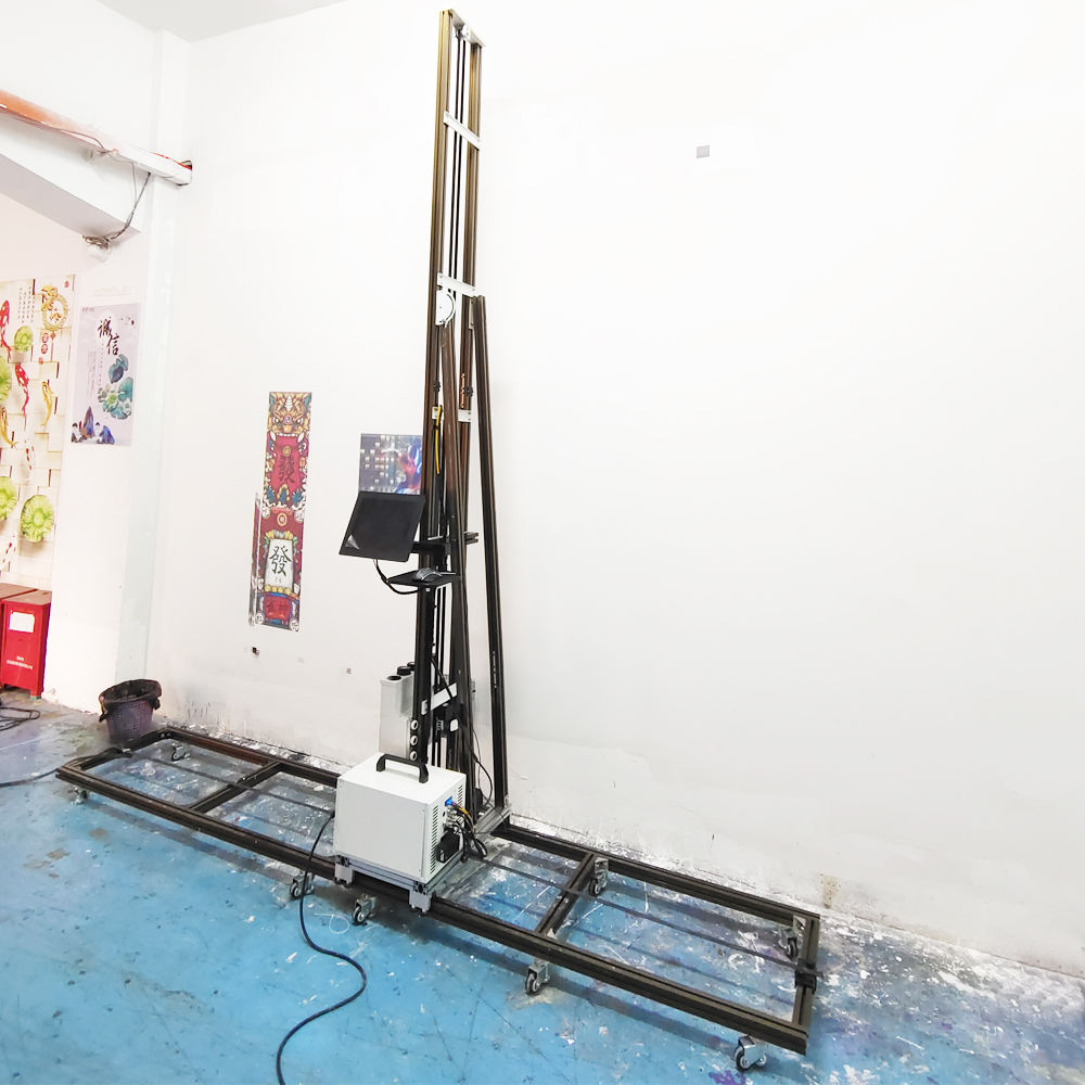 آلة طباعة الحائط النافثة للحبر - مراجعة 3D Printing Wall وسعره