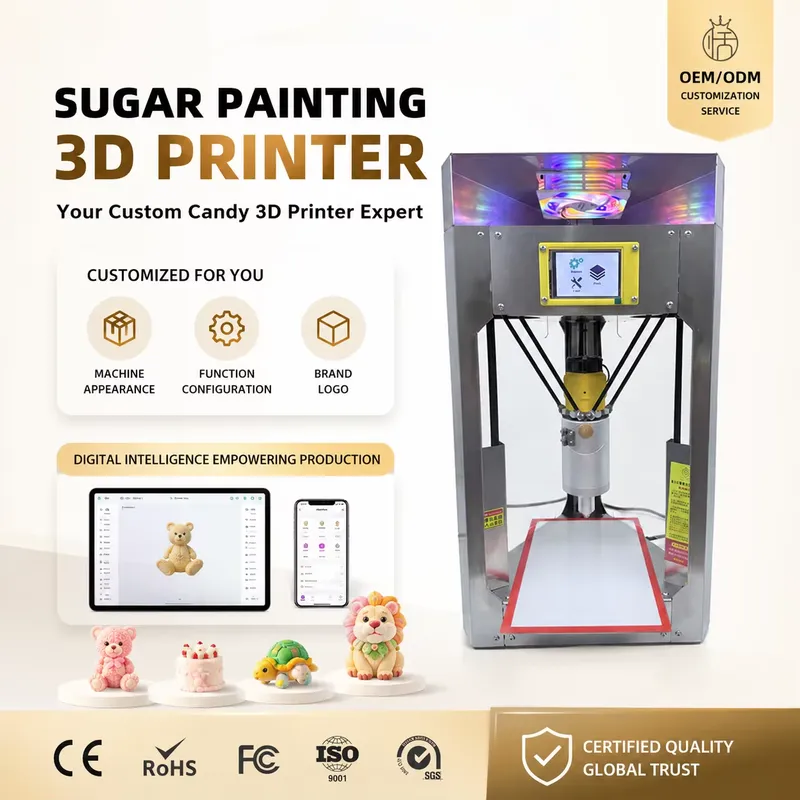 آلة طباعة ثلاثية الأبعاد للسكر - مراجعة 3D Printing Vendors وسعره