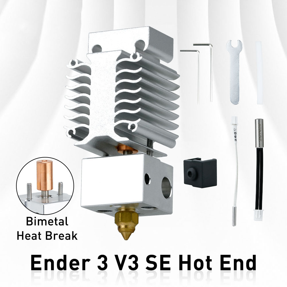 مجموعة Hotend لـ Ender 3 V3 SE - مراجعة 3D Printing Titanium وسعره