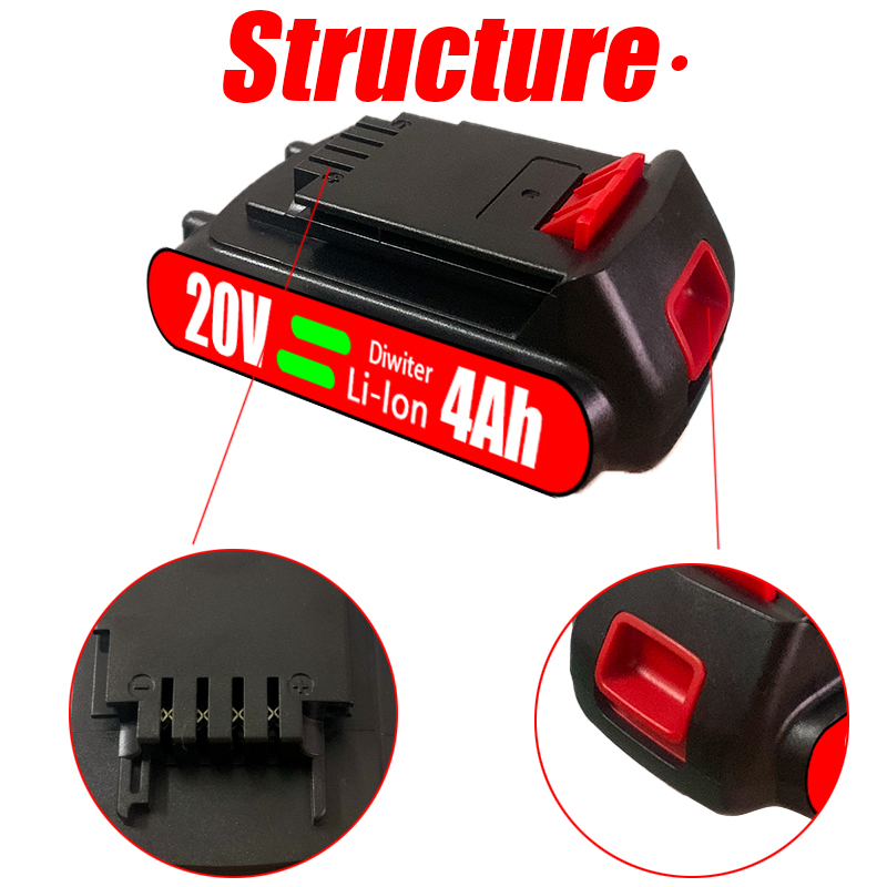 18 فولت 4000 مللي أمبير لبلاك  - مراجعة Black+Decker Tool 20V Max وسعره