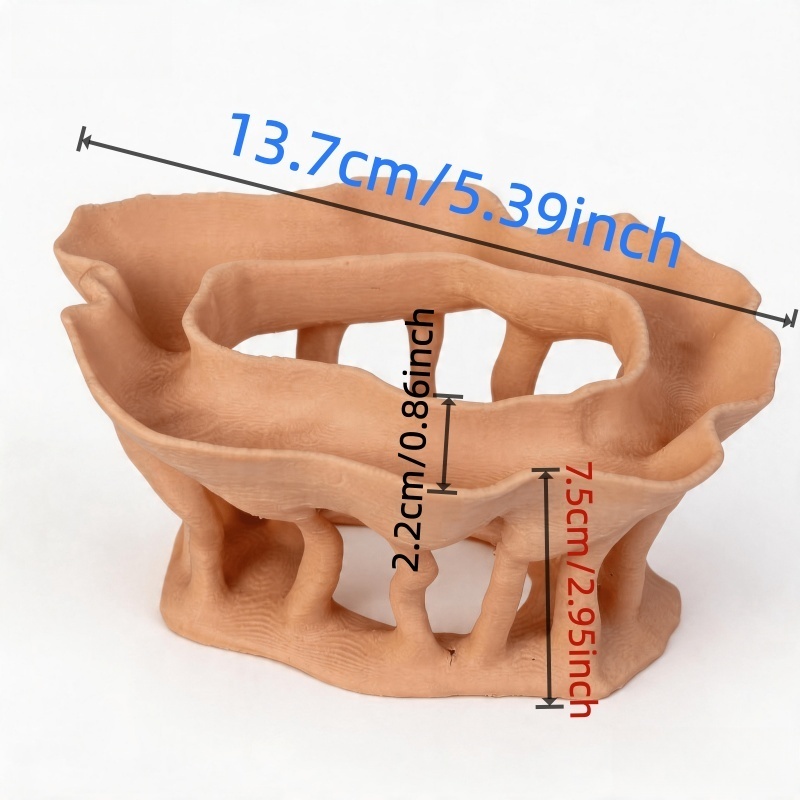 نباتات حوض السمك المطبوعة ثلاث - مراجعة 3D Printing Pot وسعره